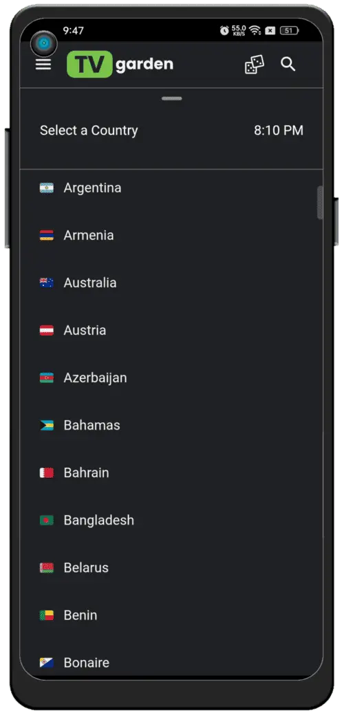 TV Garden | 最新のTV Garden APK 2025(ライブTV/スポーツ)5をダウンロード TVガーデン スクリーンショット4